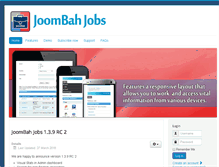 Tablet Screenshot of joombah.com